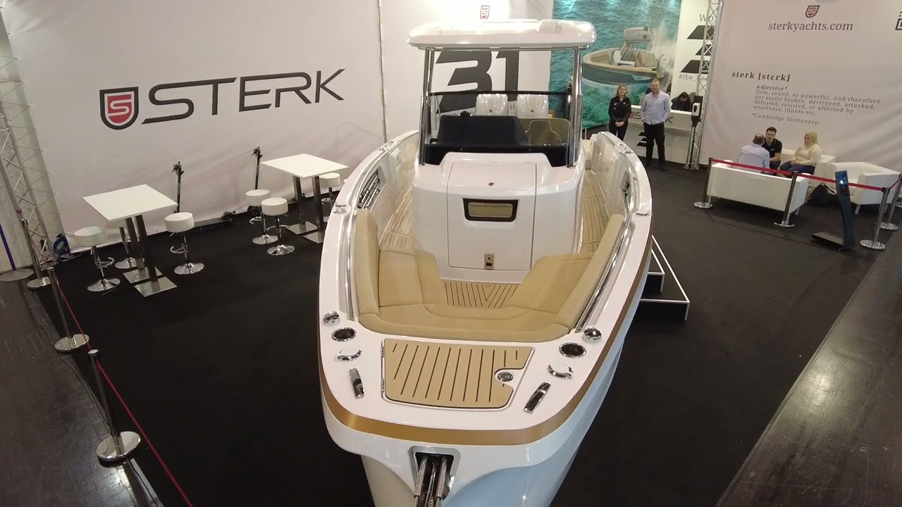 New brand STERK 31 motorboat 2023