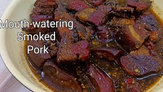 Smoked Pork With Anishinaga Dinnernagalandnortheastindia