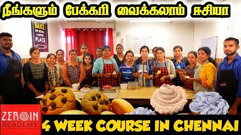 Professional Baking Classes in Velachery |Best Baking class in Chennai  | ZeroIn Acadamy | earn 25k