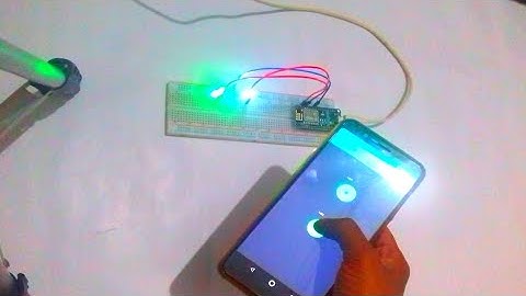 how to control leds with your smartphone #esp8266 #blynk #nodemcu