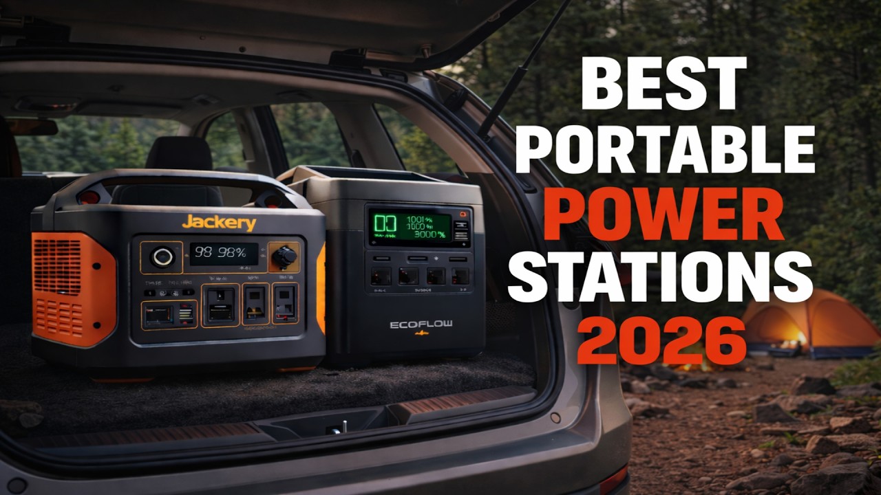 Best Portable Power Stations 2025 - For Home & Outdoors - YouTube