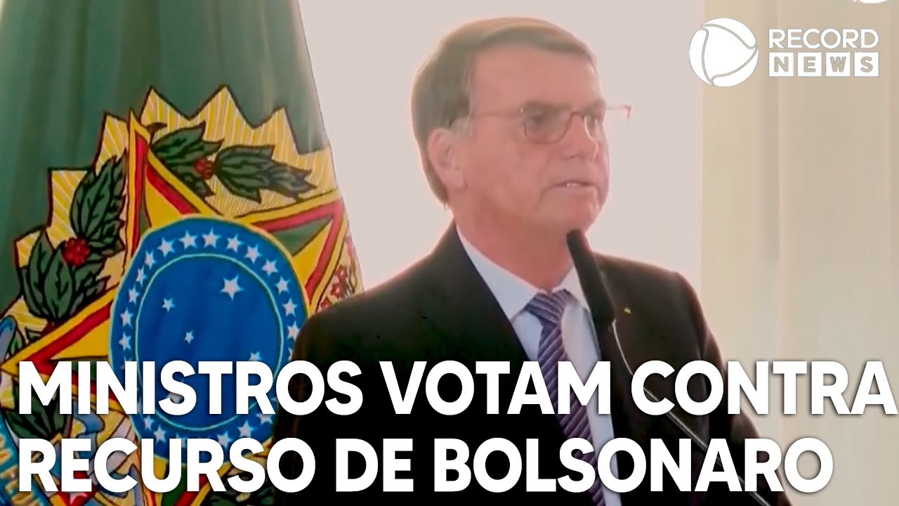 Ministros do TSE votam contra recurso de Jair Bolsonaro