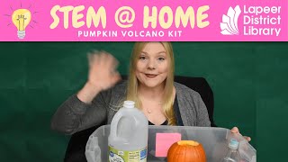 STEM @ Home Pumpkin Volcano