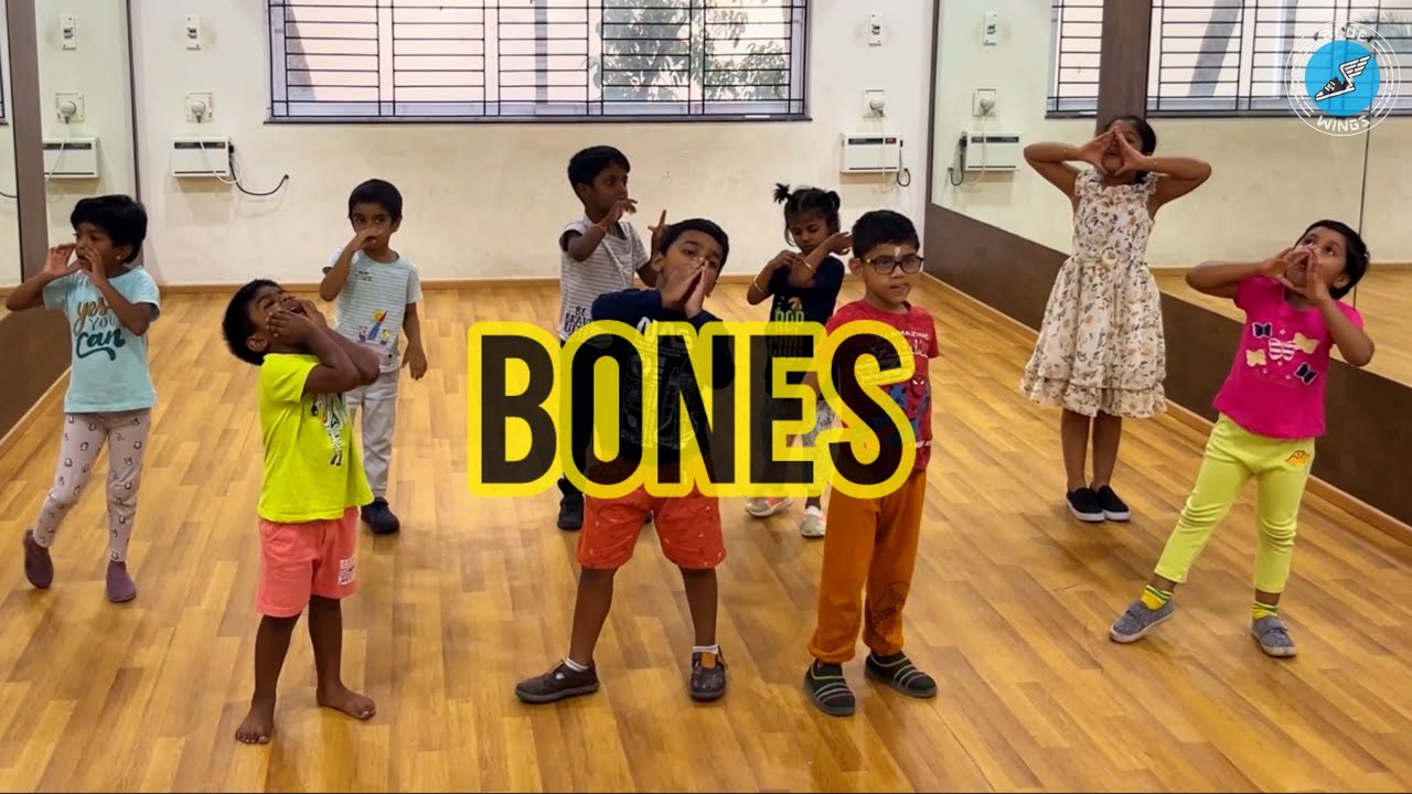 Bones song | Dance Choreography | Blue Wings Dance School | Prince Highlands Apartment