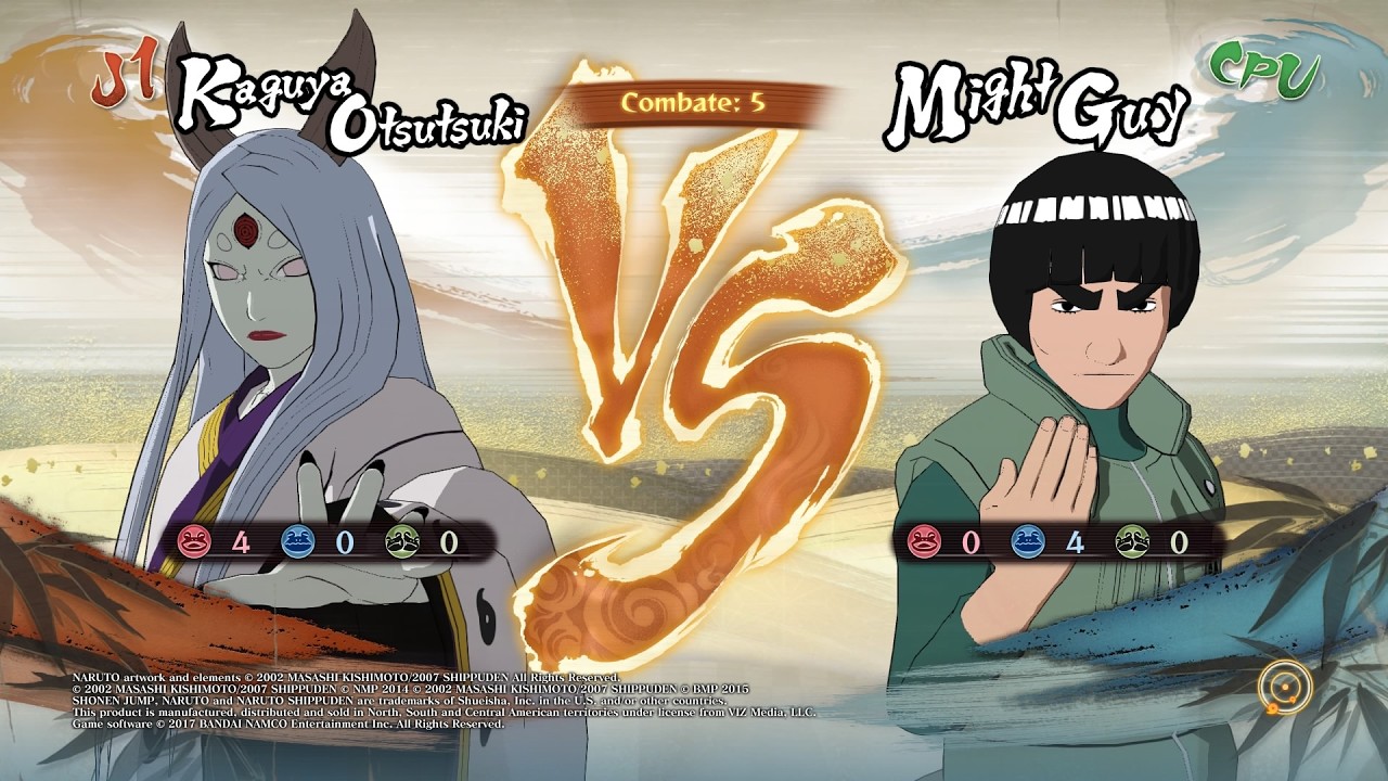 Destrozando el Roster de personajes con Kaguya Ōtsutsuki N°7 | Naruto Ultimate ninja storm 4 (PS4)