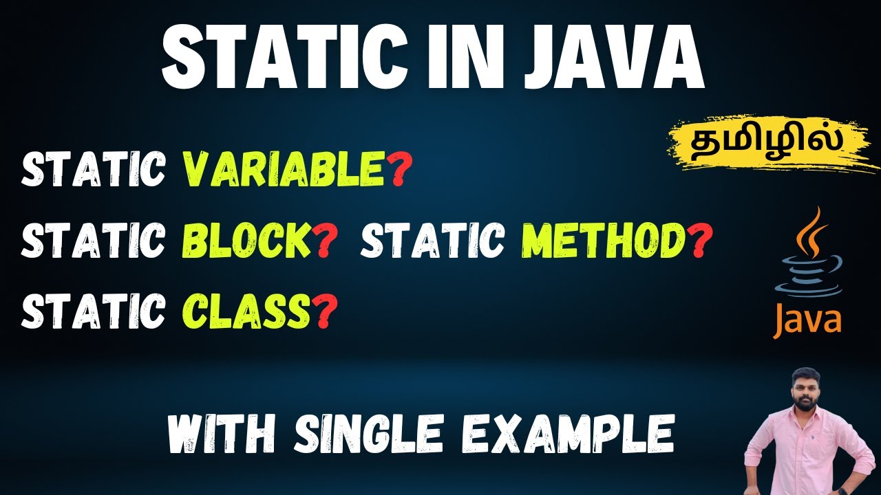 Static keyword in Java with Example | Static Variable, Block, Method ...