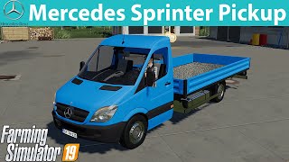 ["Mercedes", "benz", "Sprinter", "pickup", "Farming", "Simulator", "FS", "FS 19", "FS19", "19", "Download", "???????"]