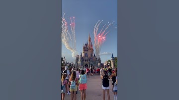 Fireworks at Disney #shorts #disneyshorts #disneyfireworks #magickingdom