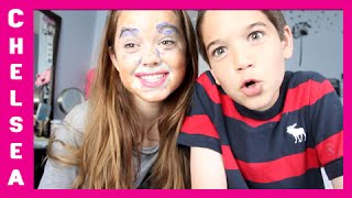 My Brother Does my Makeup!