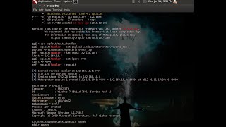 hack windows 7 using simple reverse shell