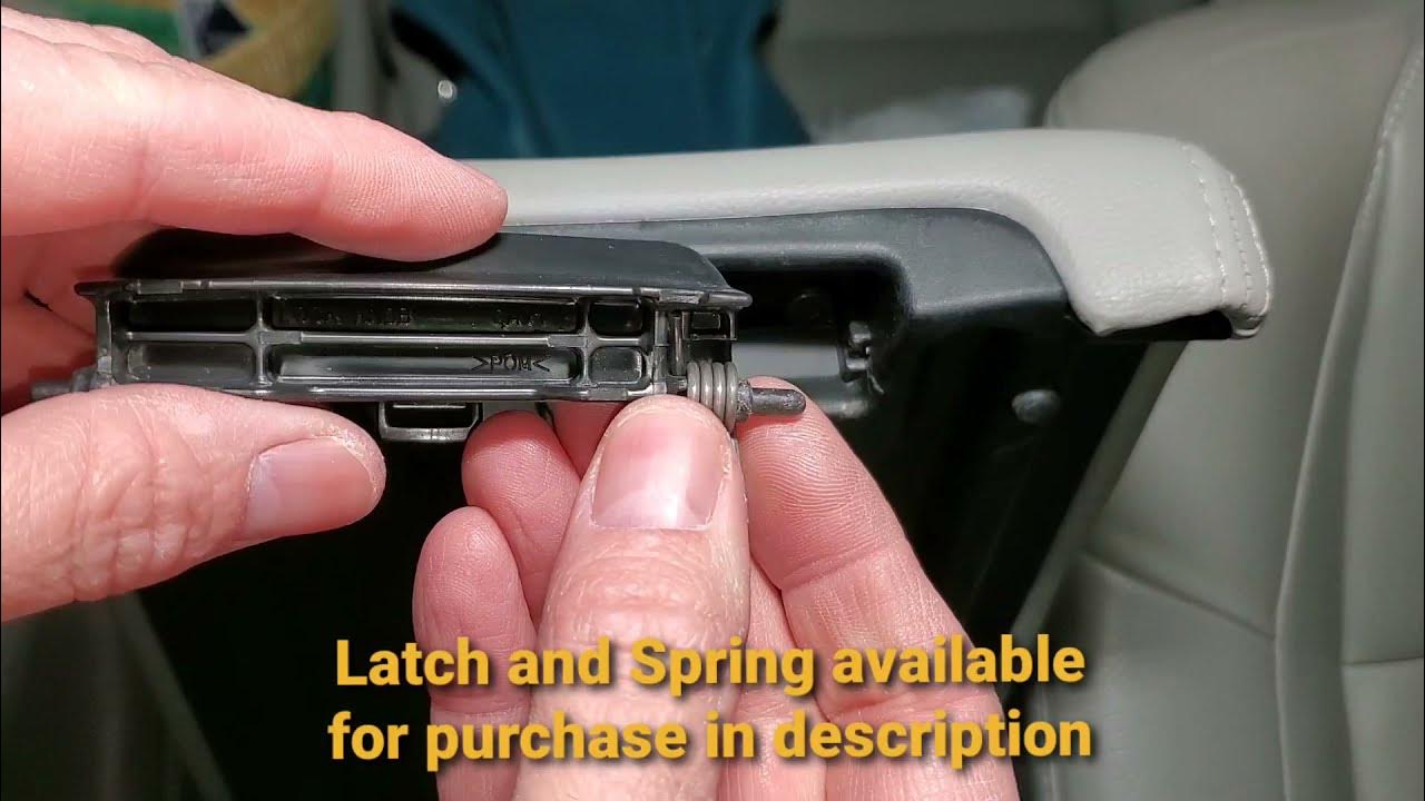 20132018 Acura RDX Center Console Lid Armrest Latch and Spring Install