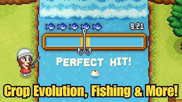 Crop Evolution, Cutscene System, UI Redesign, and Fishing!🌱 | Devlog #7