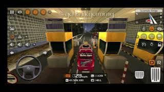 Elf Buhe Jaya dari garasi menuju jembatan SURAMADU BRIDGE VERSI BUS SIMULATOR 🇮🇩👍👍👍👍