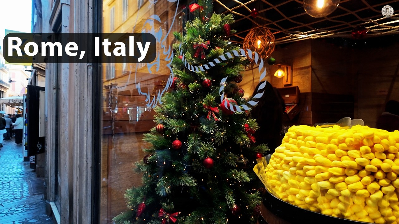 12 December 2025 Rome Right Now | Start from Via del Corso | 4K