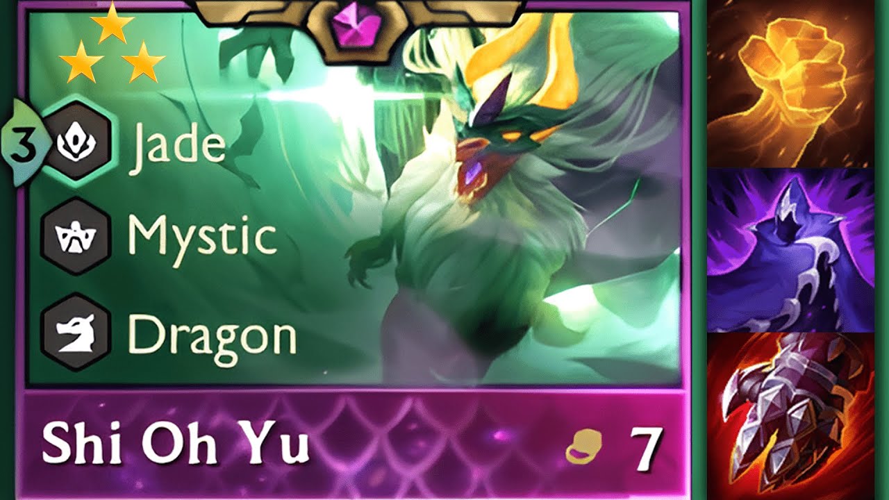 3 ⭐⭐⭐ Shi Oh Yu Againts Sohm DRAGON Wars TFT