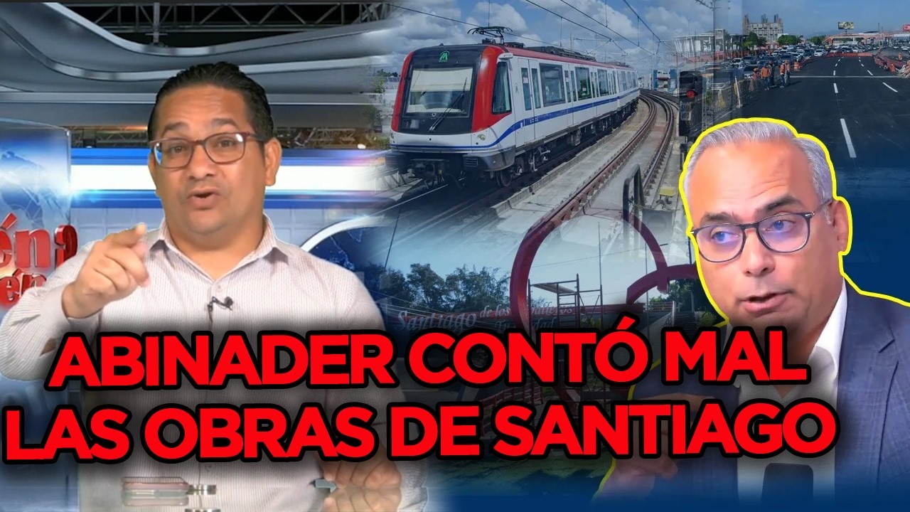 OBRAS DUPLICADAS en Santiago fueron presentadas por Abinader en su Rendición de Cuentas