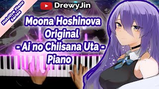 [Hololive Piano] - Moona Hoshinova Original 愛の小さな歌 Ai no Chiisana Uta DrewyJin Piano
