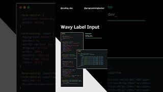 Animated Input Label using HTML and CSS | CSS Animations