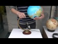 地球儀/ 球の交換方法（25cm-03L型）