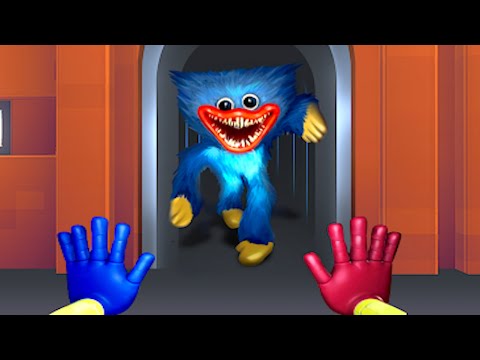 ハギーワギーがハイハイで襲ってくるおもちゃ工場から脱出するゲーム