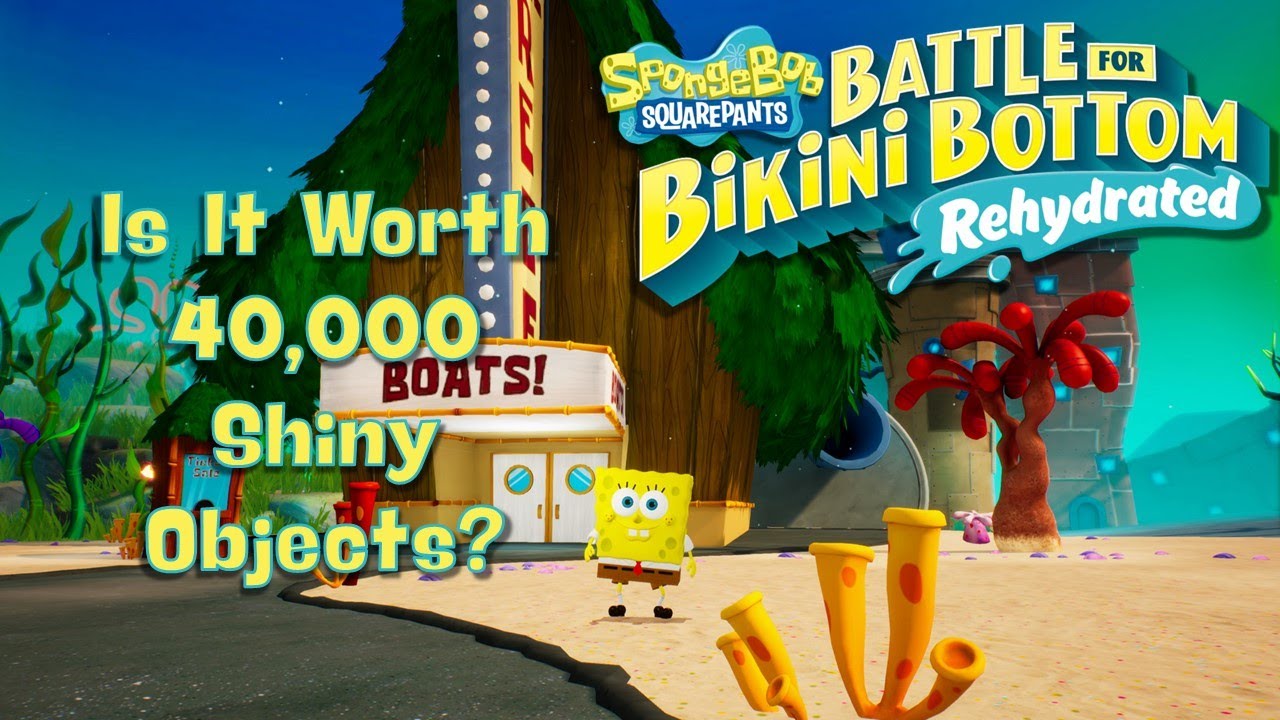 Battle For Bikini Bottom Rehydrated Unlocking The Theater Youtube