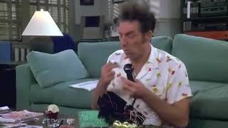 Famous Seinfeld Clip   Kramer Messes Up Jerry's Apartment Wealth