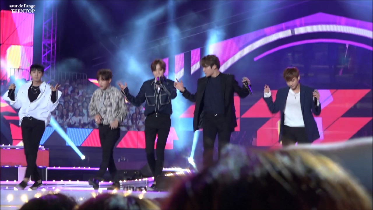 [쏘틴] 160820 강릉 열린음악회 틴탑 장난아냐