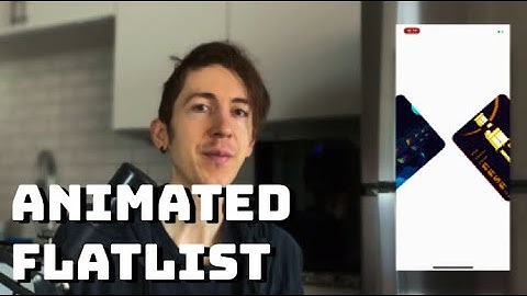 React Native Animated FlatList using Typescript