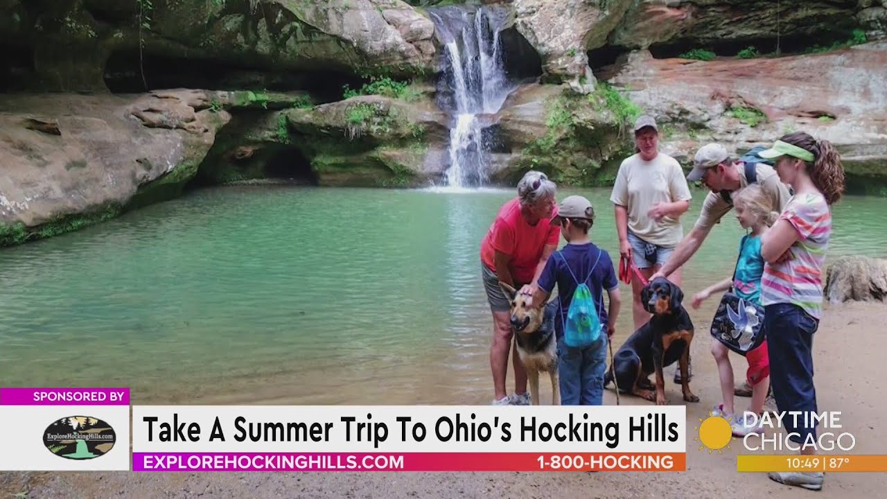 Take A Summer Trip To Ohio's Hocking Hills - YouTube