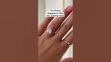 The Perfect Engagement Ring For A Classic Style Solitaire Engagementring Diamondrings 