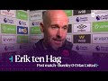 Erik ten Hag praises his side&#39;s character and team spirit 👊 | Burnley 0-1 Manchester United