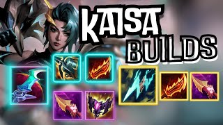 Kaisa Builds For season 14 By Kaisa Main Ad or AP!