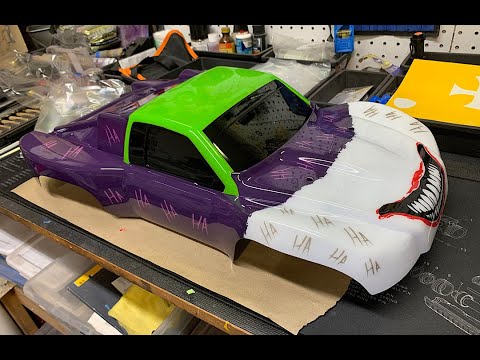 Paint Tips! Create A Custom RC Drag Car Body With Spray Cans & Tape
