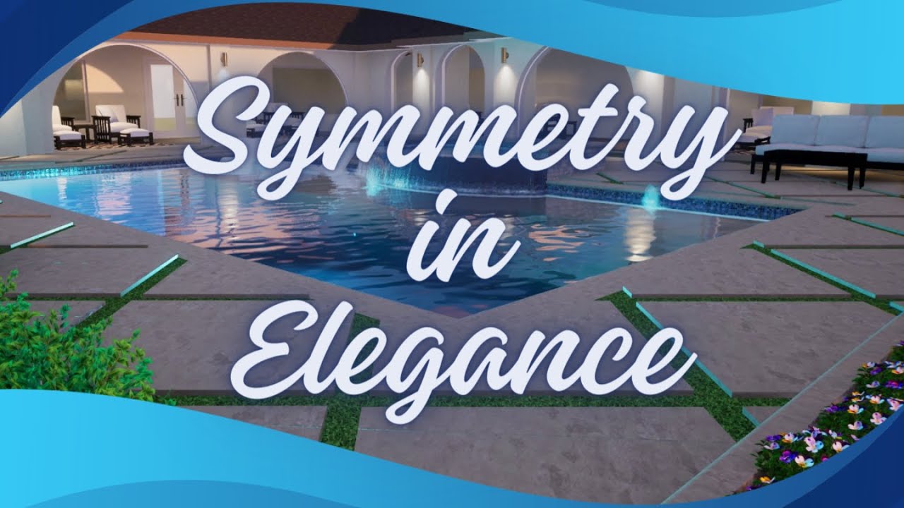 Symmetry in Elegance: Geometric Pool Design for a Grand Residence (Geometric Pool Design)