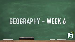 CC Cycle 2 Week 6 Geography