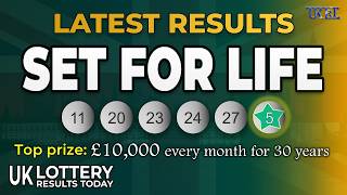 Set For Life Winning Numbers Today I Thursday, June 18, 2026