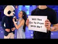 FIANCE TOOK ME TO PROM since I&#39;ve never been | Prom dress shopping