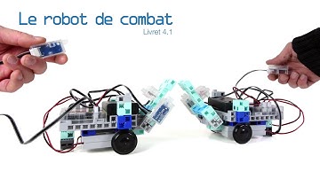 Apprendre à programmer en affrontant ses amis avec le robot de combat