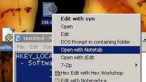 Adding Windows Context Menu Options - Video Tutorial