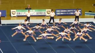2014 関東チアリーディング選手権Div1 東京高校 JUICES