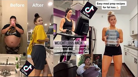 Extreme Weight Loss Transformation😱😘 | Motivational/Inspirational TikTok Compilation Part 2