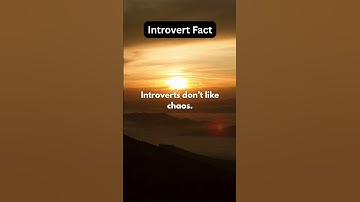 Introvert Fact #facts @mind-blownn-24-7
