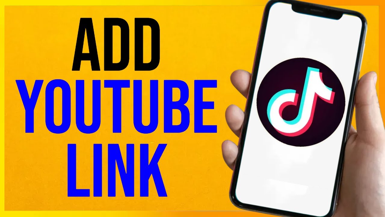 How to Add YouTube Link in TikTok (EASY)