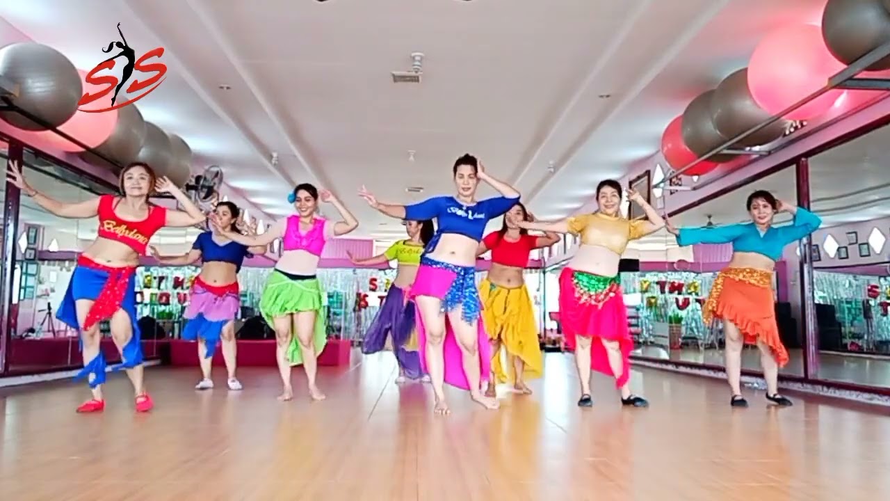 Bellydance - Howa Dah - Easy choreography by Santistudio