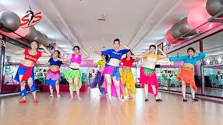 Bellydance - Howa Dah - Easy Choreography By Santistudio