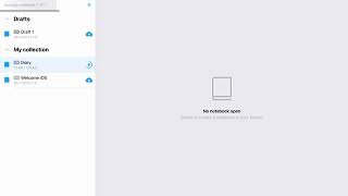 Using Nebo: Sync one notebook with Dropbox