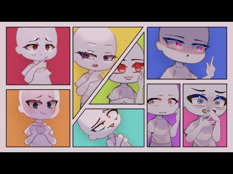 ☆rating gacha green screen faces☆ || tweening + criticism