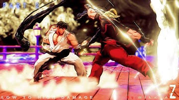 RYU STFV Mysterious Mod Combos P2 [LowTo High Damage]