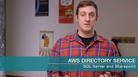 New AWS Directory Service for Microsoft Active Directory support for SharePoint & SQL Server