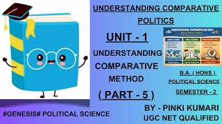 UNDERSTANDING COMPARATIVE METHOD | PART - 5 | B.A.( HONS ) POLITICAL SCIENCE |